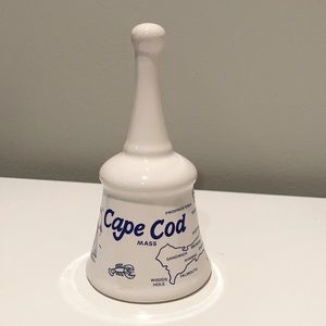 Cape Cod Massachusetts souvenir ceramic bell